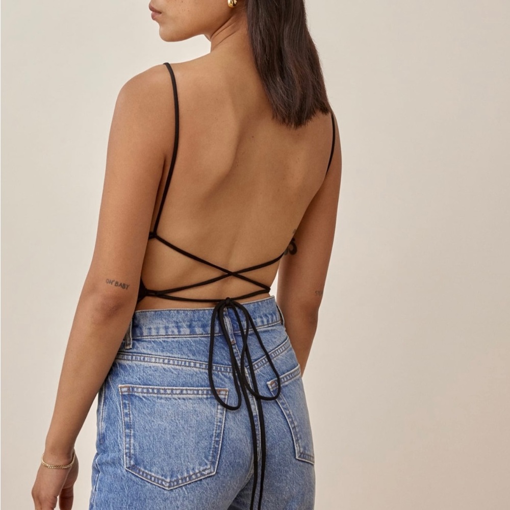 Reformation Franc Top in Flame - sold out!